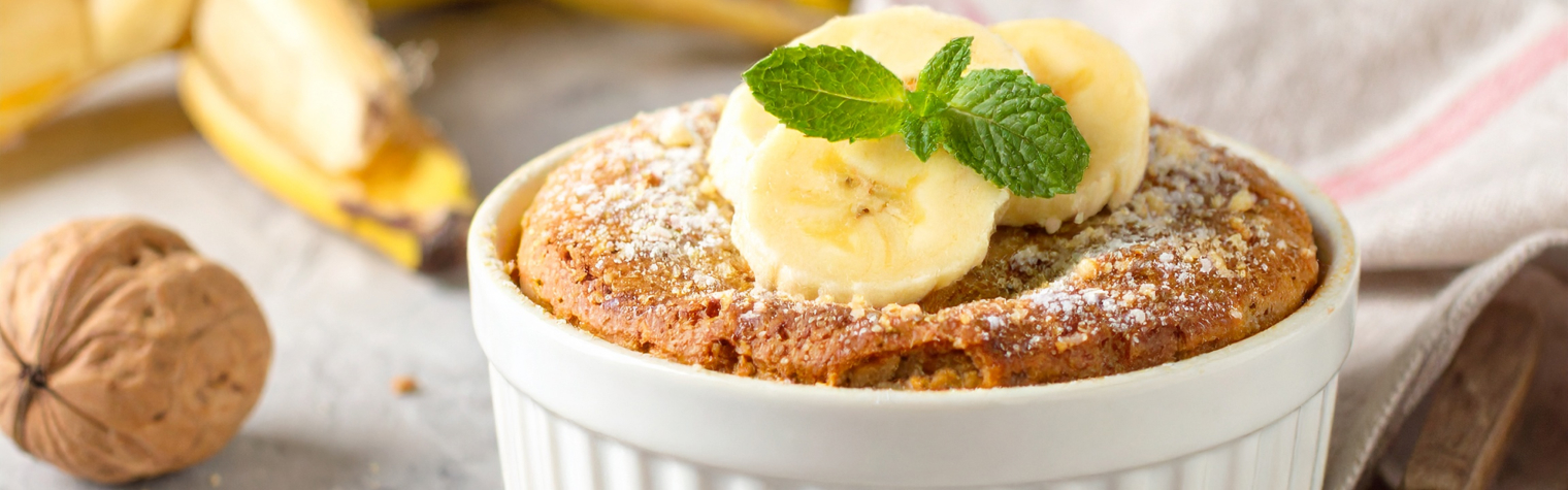 Банановое суфле в аэрогриле